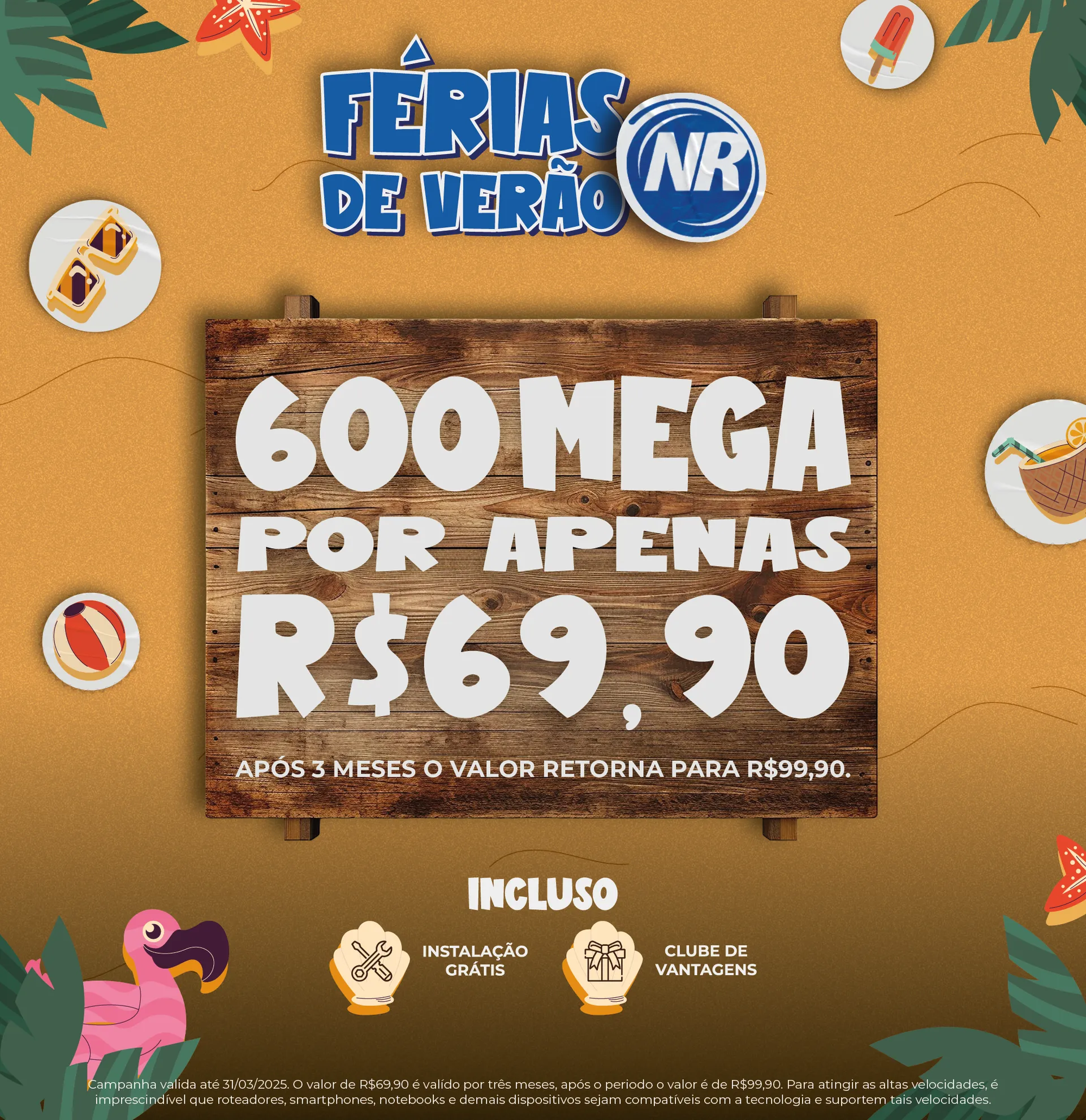 NR Conexões que Fortalecem - Férias de Verão NR / Campanha NR Conexões que Fortalecem